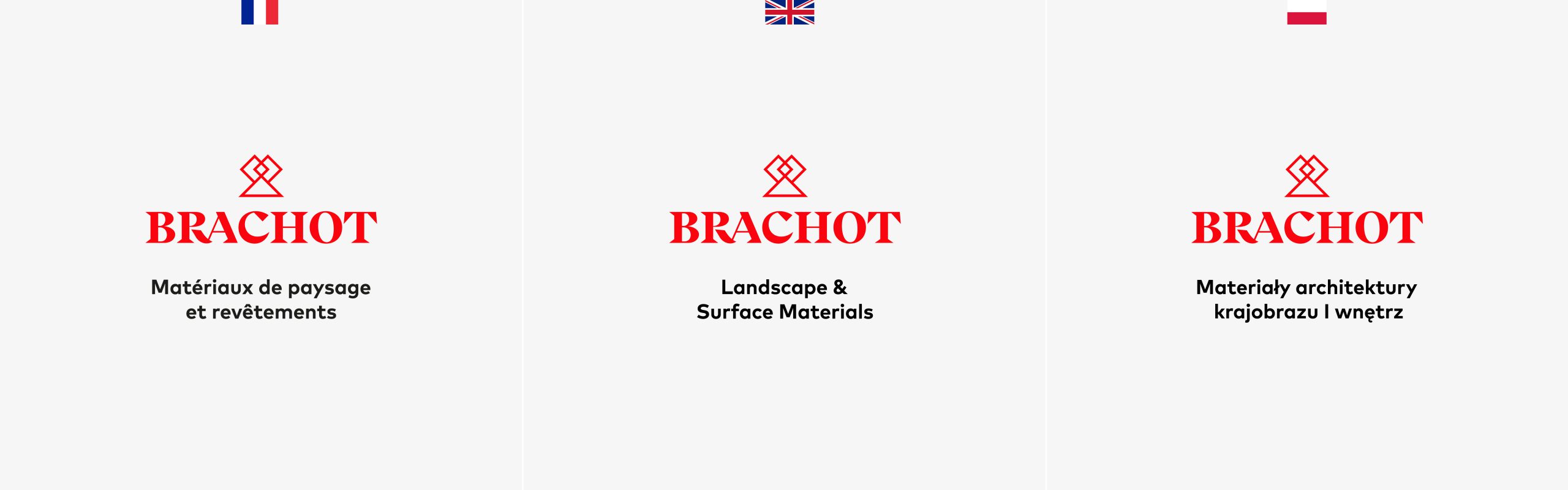 Brachot-Hermant branding - Building a solidified family containing adaptations per country