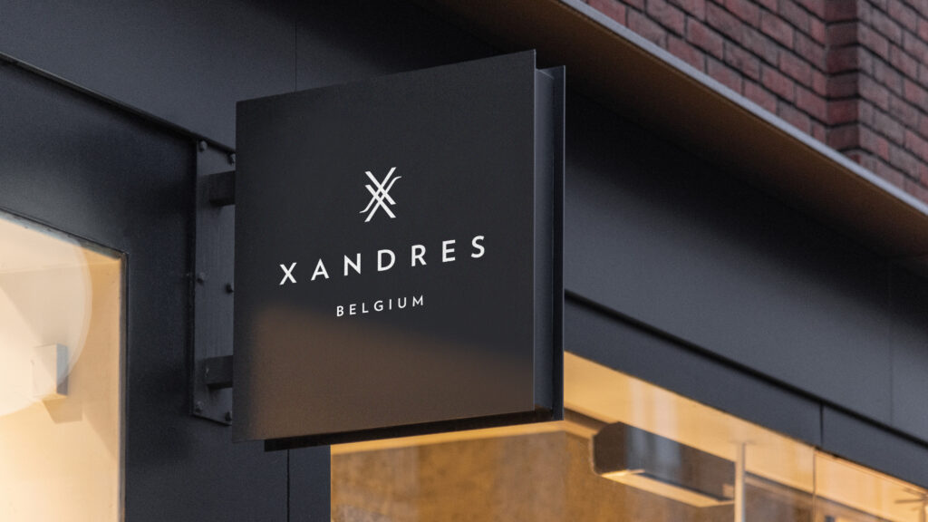 Xandres Belgium Branding Logo