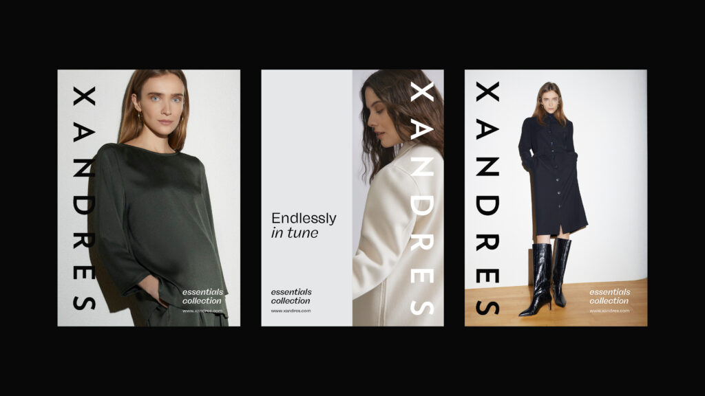 Xandres Belgium collections branding